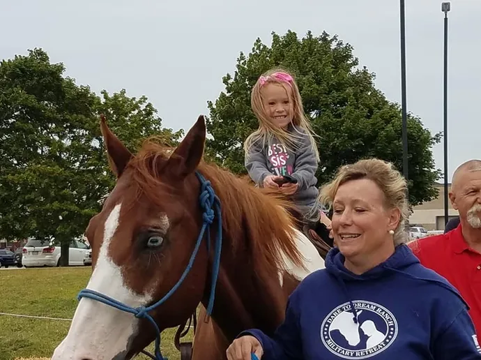 Child Riding Horse
