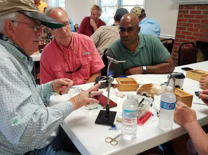 People Having Discussion at Table