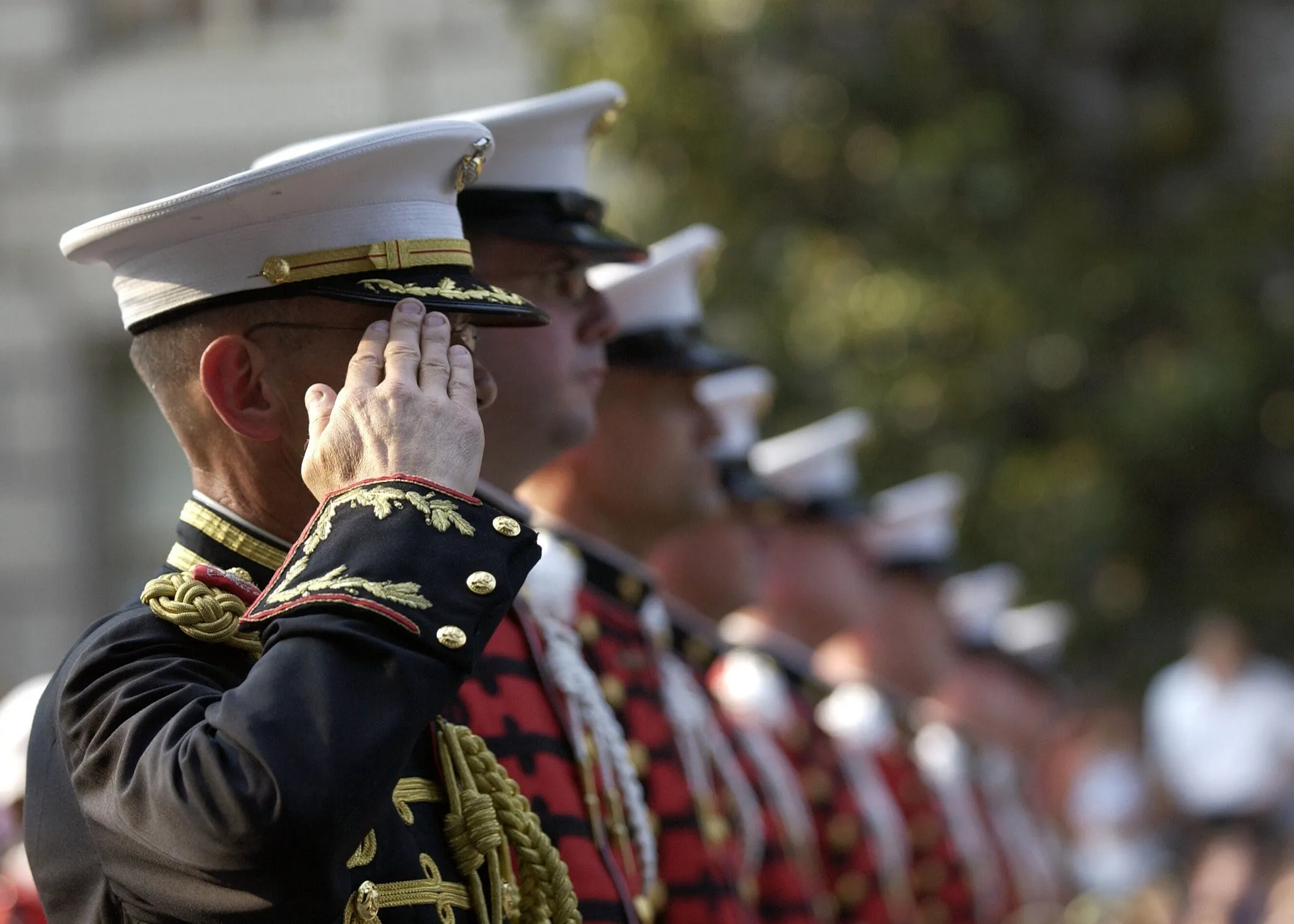 Line of Soldiers